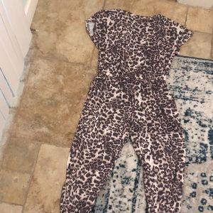 PrettyGarden leopard print jumpsuit